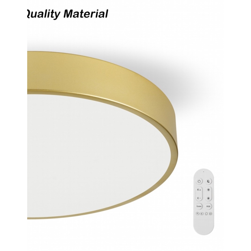 Immax NEO 07292L - LED+CCT Candeeiro de tecto dimerizável SEMPLICI LED/36W/230V 2700-6500K Ø 40 cm + comando remoto