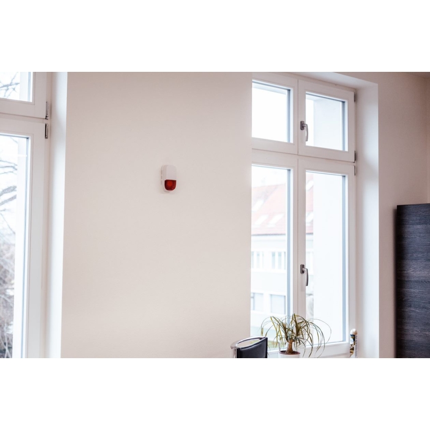 Immax NEO 07504L - Sirece inteligente SMART 5V/95dB ZigBee 3.0 IP65 Tuya