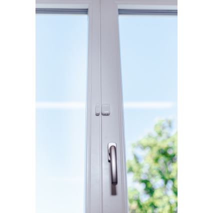Immax NEO 07511L - CONJUNTO 2x Sensor magnético de portas e janelas SMART 1xCR2032  Zigbee Tuya