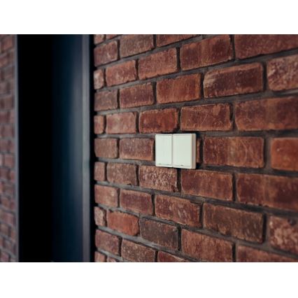 Immax NEO 07513L - 2-interruptores de botão SMART 230V Wi-Fi Tuya