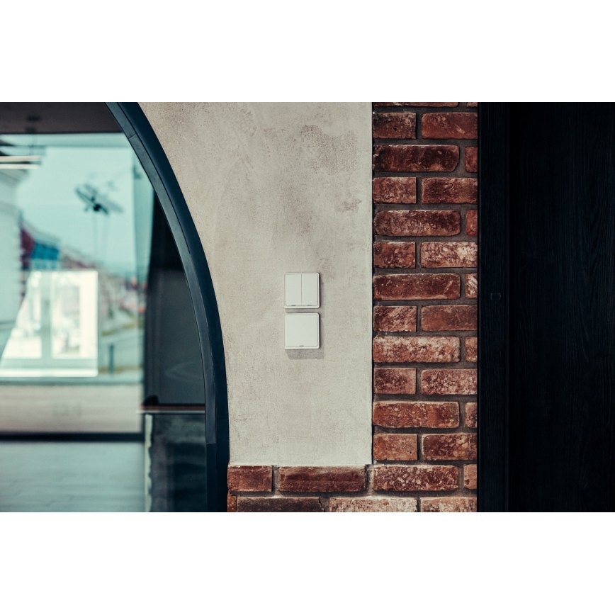 Immax NEO 07513L - 2-interruptores de botão SMART 230V Wi-Fi Tuya