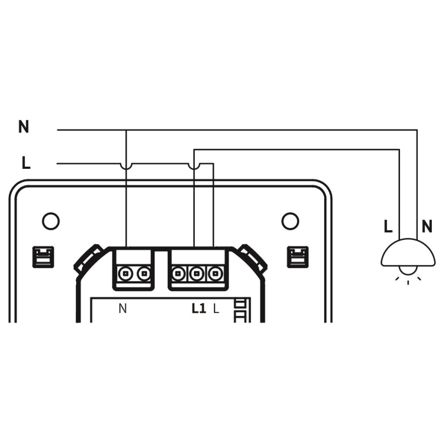 Immax NEO 07513L - 2-interruptores de botão SMART 230V Wi-Fi Tuya