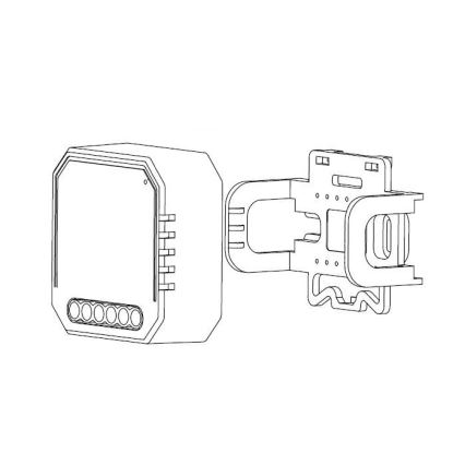 Immax NEO 07521L - Controlador inteligente com medição de consumo V6 1-botão Tuya