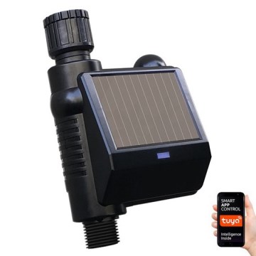 Immax NEO 07524L - Válvula de irrigação com painel solar 2xAA IP65 Tuya