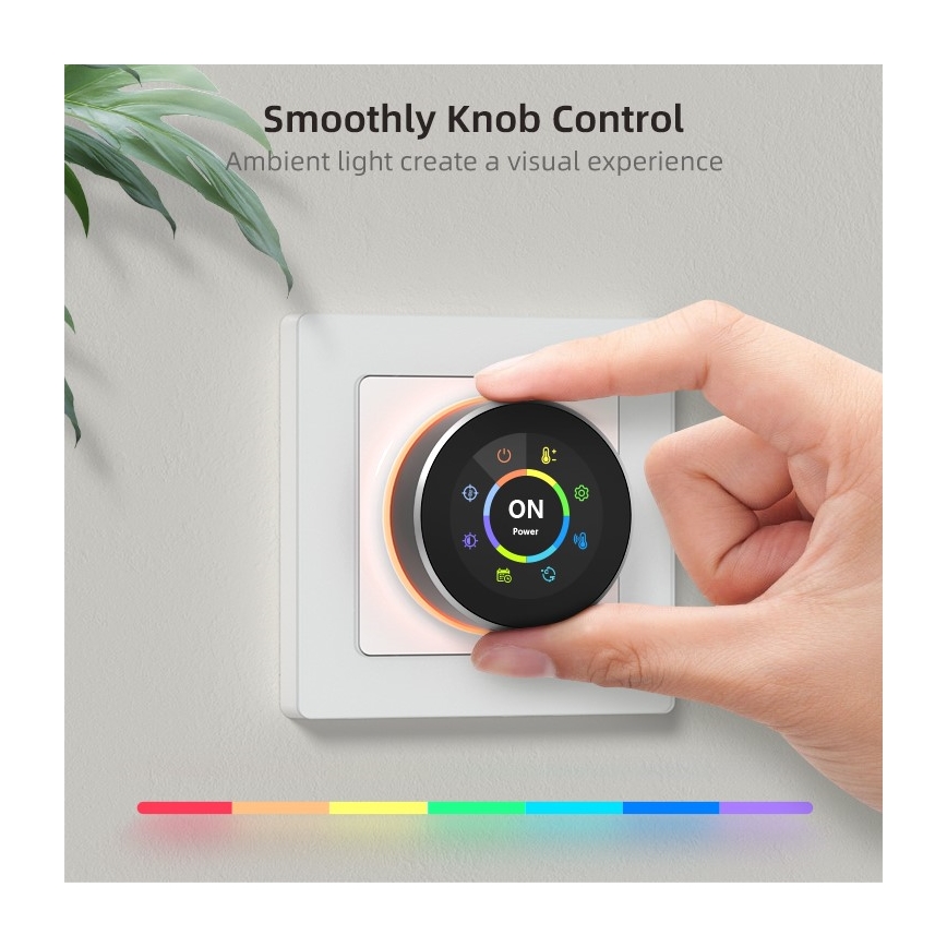 Immax NEO 07534L - Termostato para aquecimento de pavimento SMART 230V/3A Wi-Fi Tuya