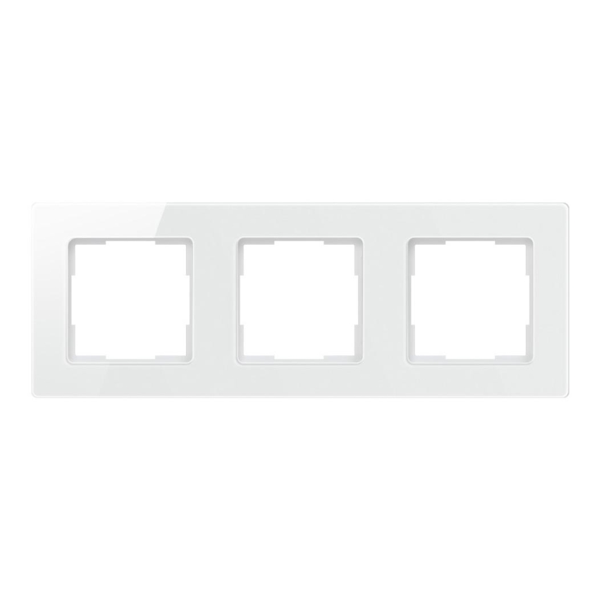 Immax NEO 07542L - Moldura 3Z para interruptores, tomadas e termostatos