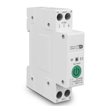 Immax NEO 07574L - Disjuntor inteligente monofásico 1-63A Wi-Fi Tuya
