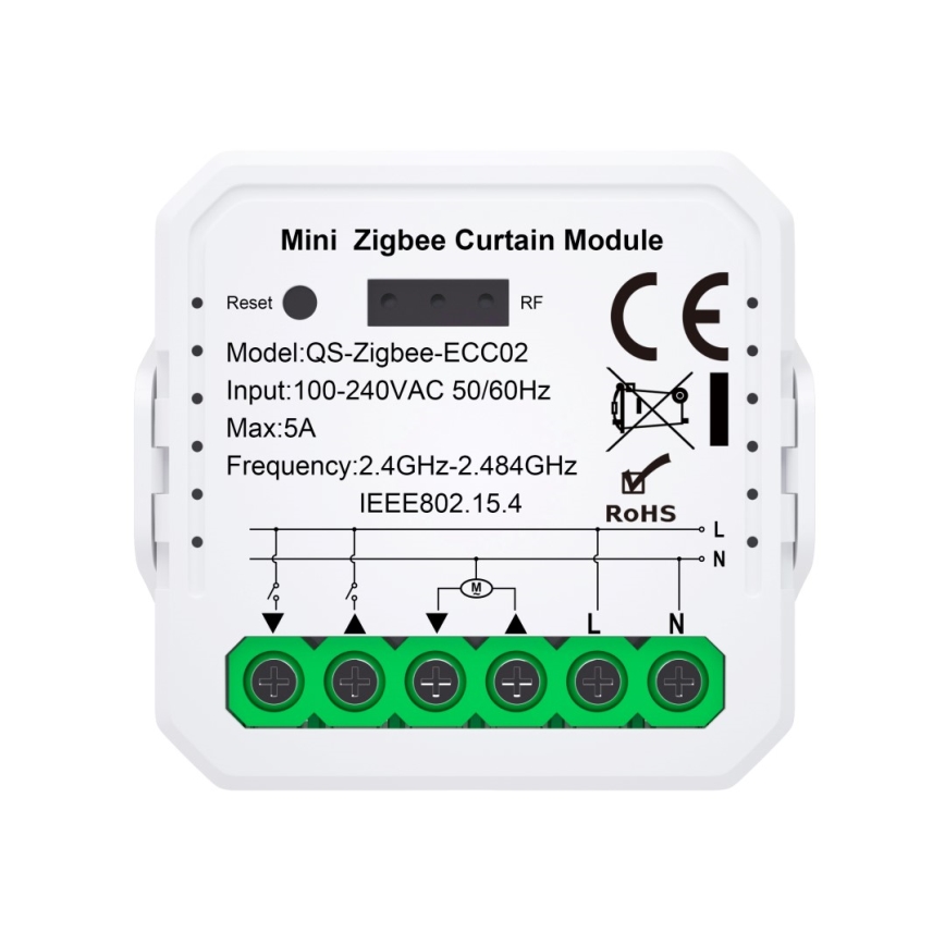 Immax Neo 07580L - Controlador inteligente para controlo de estores e persianas Tuya