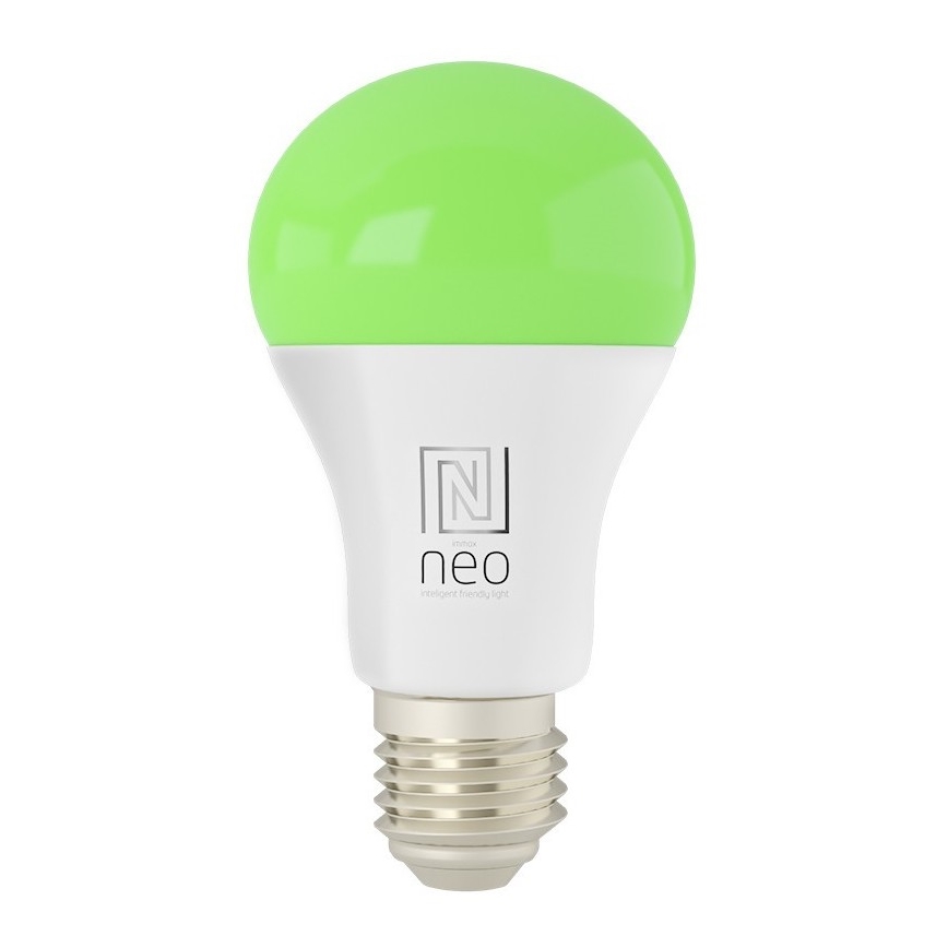 Immax NEO 07712CDO - CONJUNTO 3x LED RGB+CCT Lâmpada com regulação E27/9W/230V Wi-Fi Tuya + controlo remoto