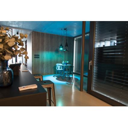 Immax NEO 07716L - LED RGB+CCT Lâmpada com regulação E14/5,5W/230V 2700K Wi-Fi Tuya