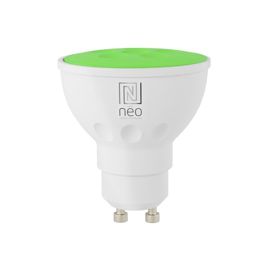 Immax NEO 07724C - CONJUNTO 3x LED RGB+CCT Lâmpadas com regulação GU10/4,8W/230V 2700K Wi-Fi Tuya