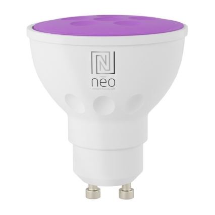 Immax NEO 07724CDO - CONJUNTO 3x LED RGB+ Lâmpada CCT com regulação GU10/6W/230V 2700-6500K Wi-Fi Tuya + comando