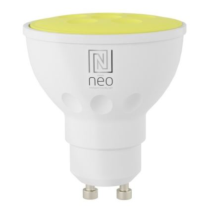 Immax NEO 07724CDO - CONJUNTO 3x LED RGB+ Lâmpada CCT com regulação GU10/6W/230V 2700-6500K Wi-Fi Tuya + comando