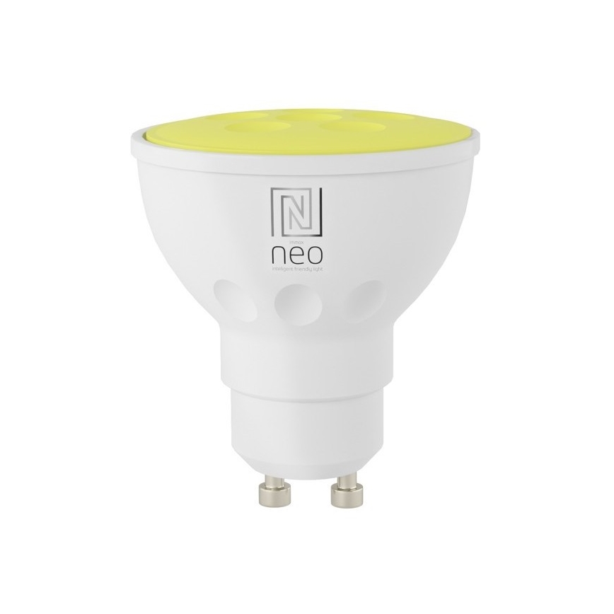 Immax NEO 07724CDO - CONJUNTO 3x LED RGB+ Lâmpada CCT com regulação GU10/6W/230V 2700-6500K Wi-Fi Tuya + comando