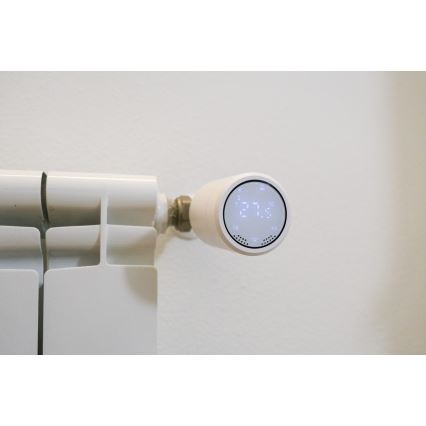 Immax NEO 07732A - CONJUNTO 3x Cabeça termostática 2xAA/3V Tuya