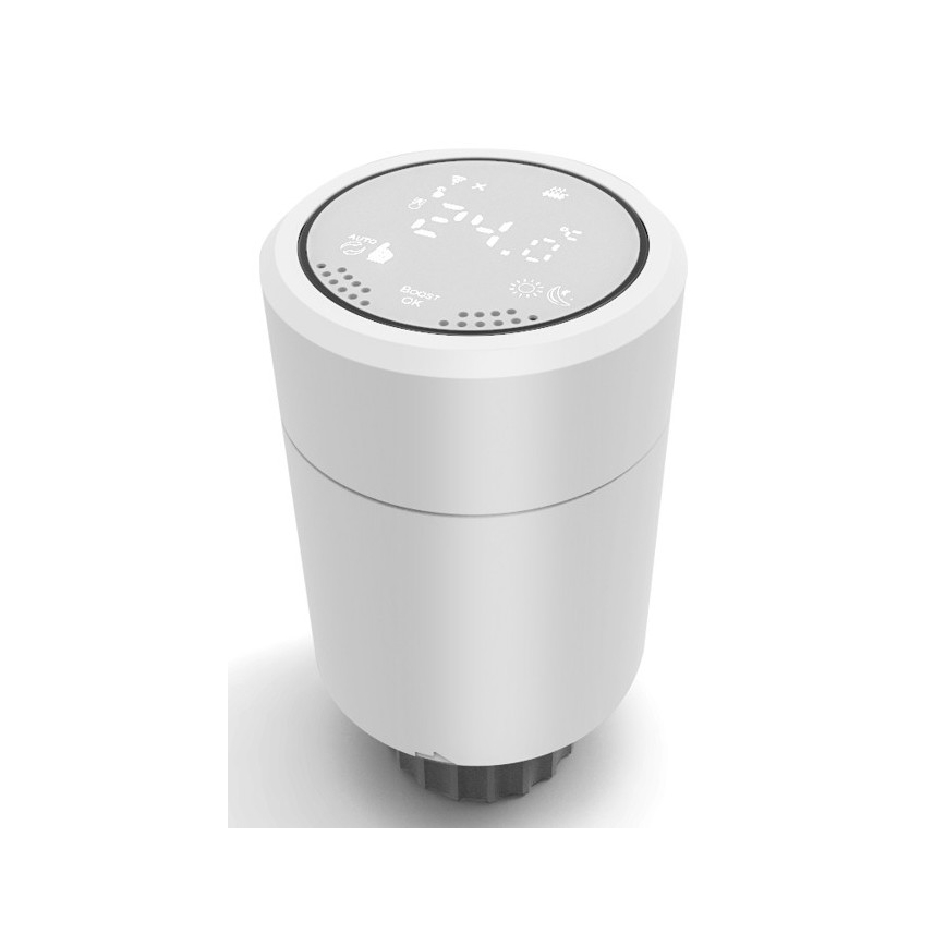 Immax NEO 07732A - CONJUNTO 3x Cabeça termostática 2xAA/3V Tuya