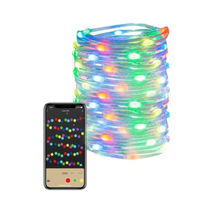Immax NEO 07736L - Fita LED RGB regulável para exterior NEO LITE LED/8,4W/230V 16 m IP44 Wi-Fi Tuya