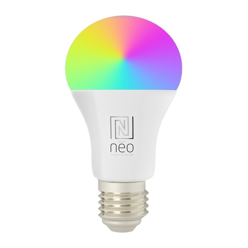 Immax NEO 07743C - CONJUNTO 3x LED RGB+CCT Lâmpada com regulação E27/11W/230V 2700-6500K Tuya