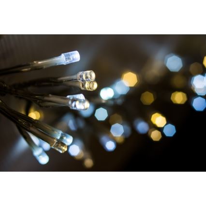 Immax NEO 07749L - Corrente exterior regulável LED NEO LITE 200xLED/8 funções 23m 2700-6500K IP44 Wi-Fi Tuya