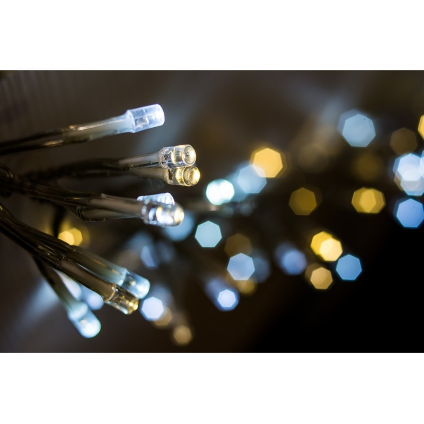 Immax NEO 07749L - Corrente exterior regulável LED NEO LITE 200xLED/8 funções 23m 2700-6500K IP44 Wi-Fi Tuya