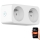 Immax NEO 07751L - Divisor de tomadas inteligente NEO LITE 2x16A/230V Wi-Fi Tuya