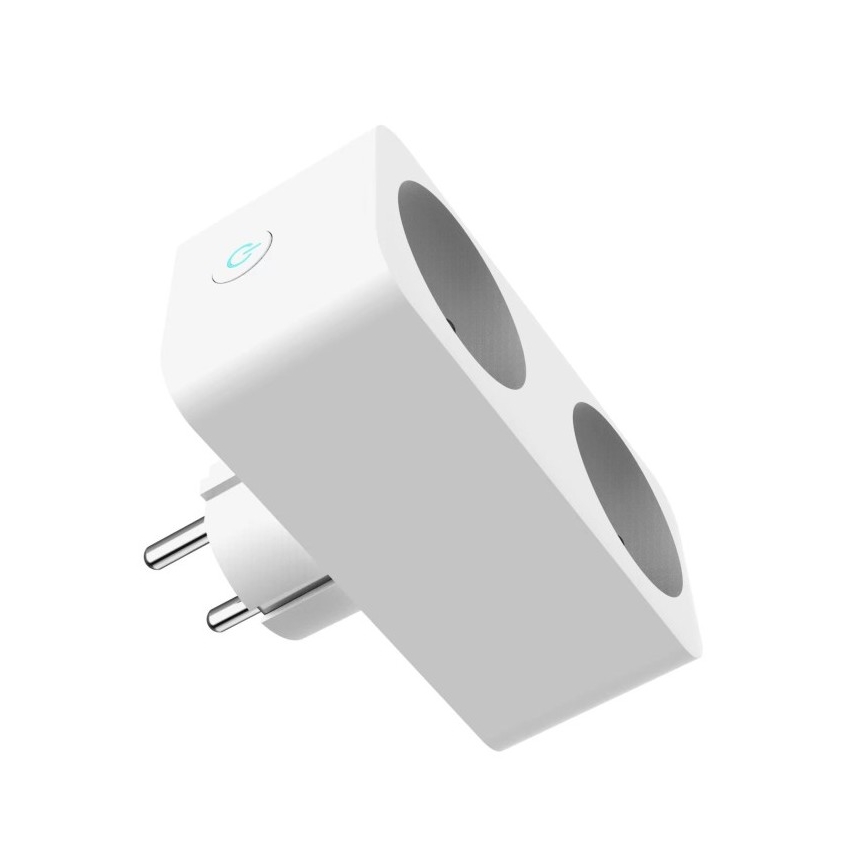 Immax NEO 07751L - Divisor de tomadas inteligente NEO LITE 2x16A/230V Wi-Fi Tuya