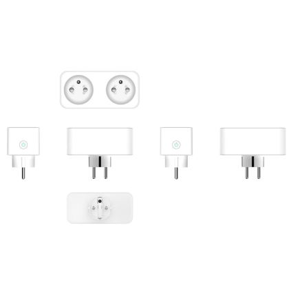 Immax NEO 07751L - Divisor de tomadas inteligente NEO LITE 2x16A/230V Wi-Fi Tuya