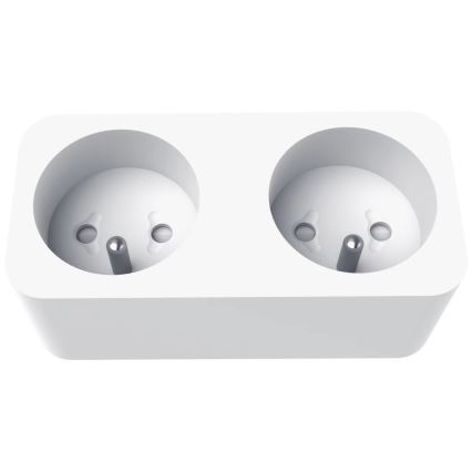 Immax NEO 07752L - Tomada divisória inteligente 2x16A/230V Tuya