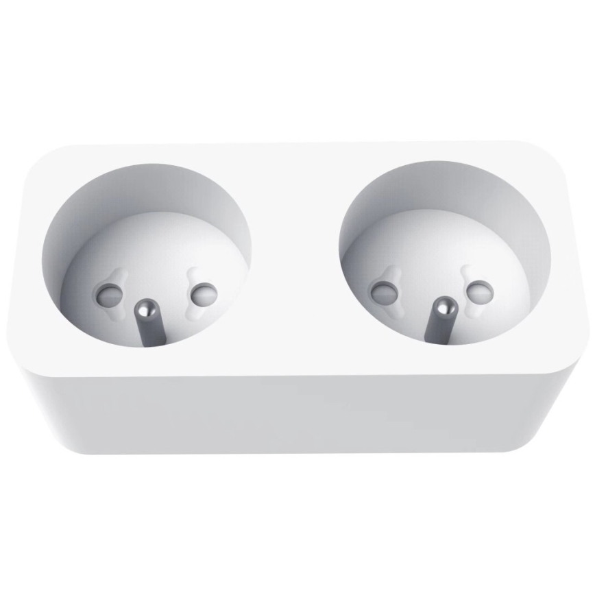 Immax NEO 07752L - Tomada divisória inteligente 2x16A/230V Tuya