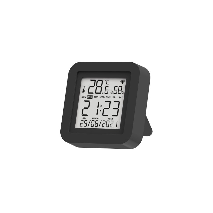 Immax NEO 07757L - Estação meteorológica inteligente NEO LITE 5V Wi-Fi Tuya