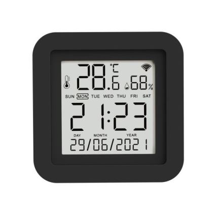 Immax NEO 07757L - Estação meteorológica inteligente NEO LITE 5V Wi-Fi Tuya