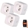 Immax NEO 07762C - CONJUNTO 3x Tomada inteligente NEO LITE 3680W/230V/16A Wi-Fi Tuya