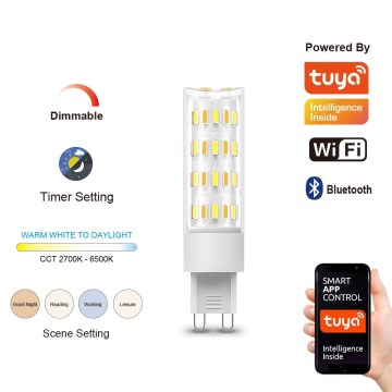 Immax NEO 07763L - Lâmpada LED com regulação NEO LITE G9/4W/230V 2700-6500K Wi-Fi Tuya
