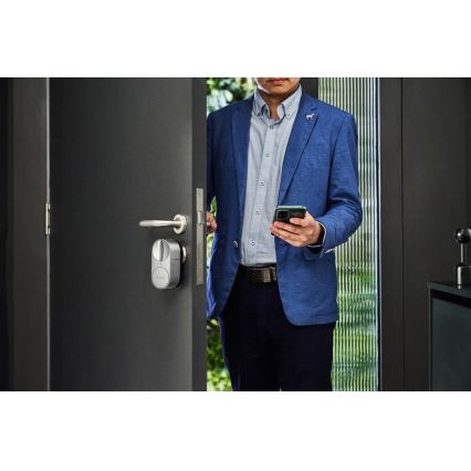Immax NEO 07764L - Fechadura de porta com teclado e portal inteligente Tuya