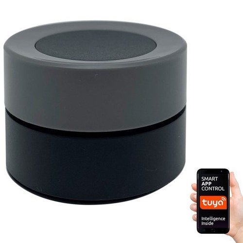 Immax NEO 07768L - Regulador de intensidade luminosa inteligente e rotativo 1xCR2032 Tuya