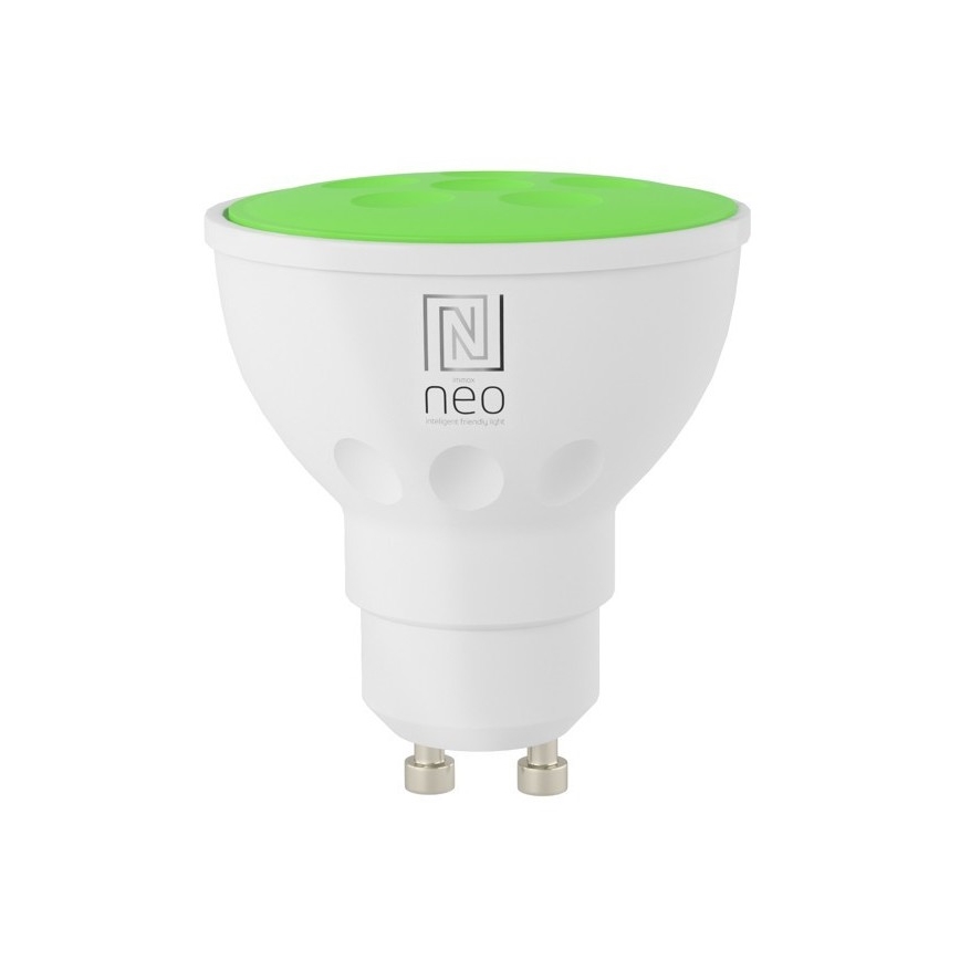 Immax NEO 07777C - CONJUNTO 3x Lâmpada LED RGB+CCT Regulável GU10/4,8W/230V Tuya