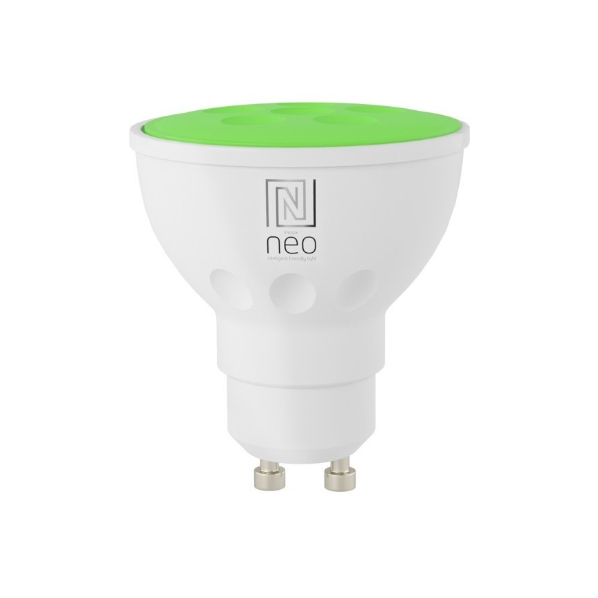 Immax NEO 07777L - LED RGB+CCT Lâmpada com regulação GU10/4,8W/230V Tuya