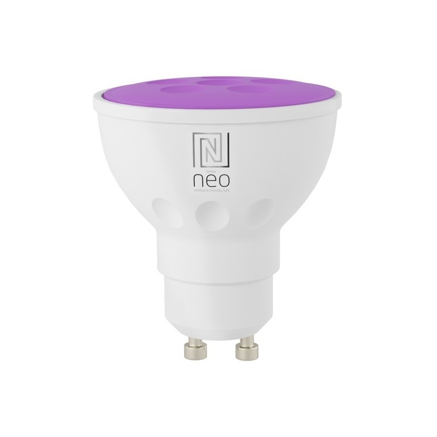 Immax NEO 07777L - LED RGB+CCT Lâmpada com regulação GU10/4,8W/230V Tuya