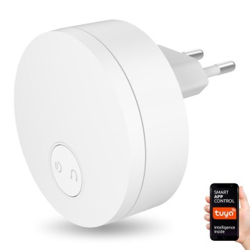 Immax NEO 07779L - Campainha Sem Fios Plug-in - unidade interior 230V Wi-Fi Tuya branco
