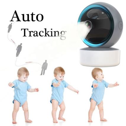 Immax NEO 07781L  - Câmara interior inteligente com sensor EYE NEO LITE 355° P/T 5MP Wi-Fi Tuya