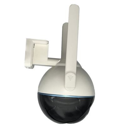 Immax NEO 07782L - Câmara exterior inteligente com sensor BALL 355° P/T 4MP IP65 Wi-Fi Tuya