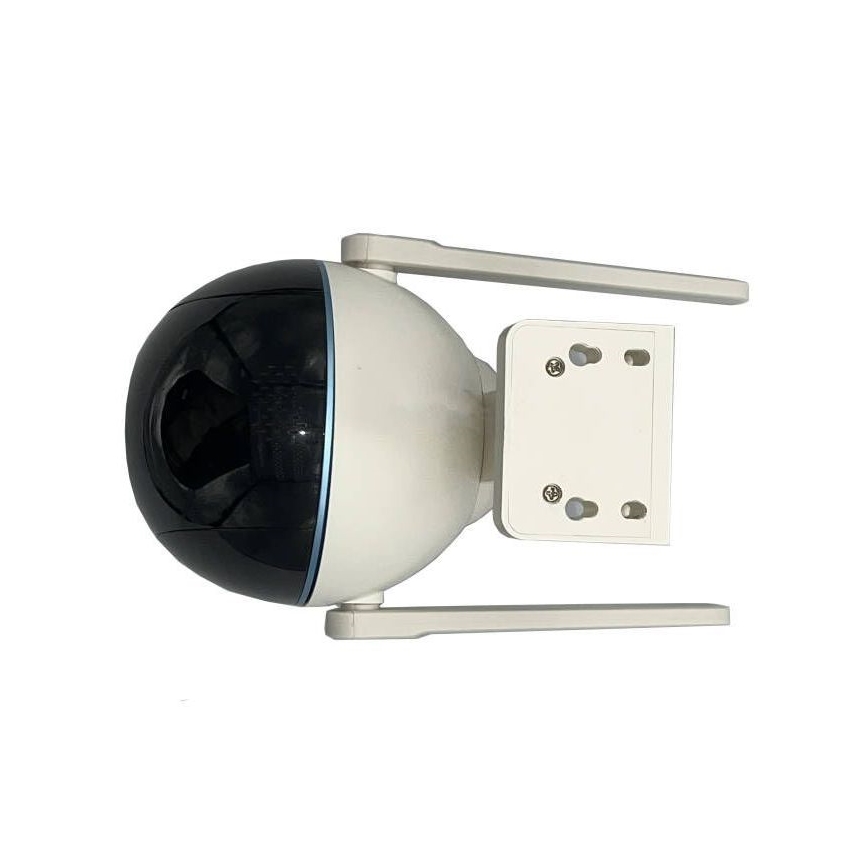 Immax NEO 07782L - Câmara exterior inteligente com sensor BALL 355° P/T 4MP IP65 Wi-Fi Tuya