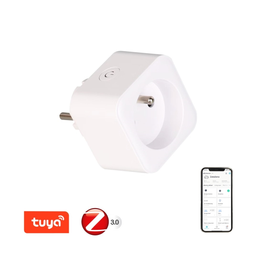 Immax NEO 07786L - Tomada inteligente NEO LITE 3680W/230V/16A Tuya