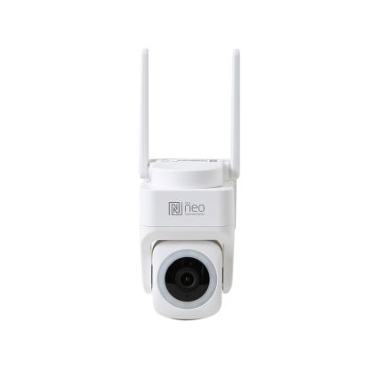 Immax NEO 07793L - Câmara exterior inteligente com sensor CUBE 4MP 5V IP65 Wi-Fi Tuya