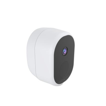 Immax NEO 07802L - Câmara solar inteligente para exterior com sensor BARREL 5000 mAh Wi-Fi Tuya IP65