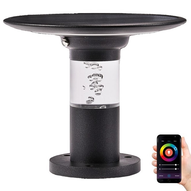 Immax NEO 07908L - Candeeiro solar LED RGB+CW/W com regulação LED/2W/5V IP54 Tuya