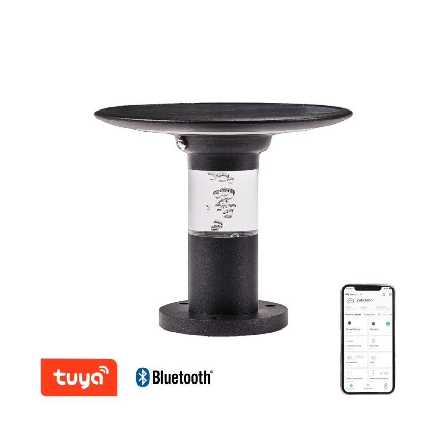 Immax NEO 07908L - Candeeiro solar LED RGB+CW/W com regulação LED/2W/5V IP54 Tuya
