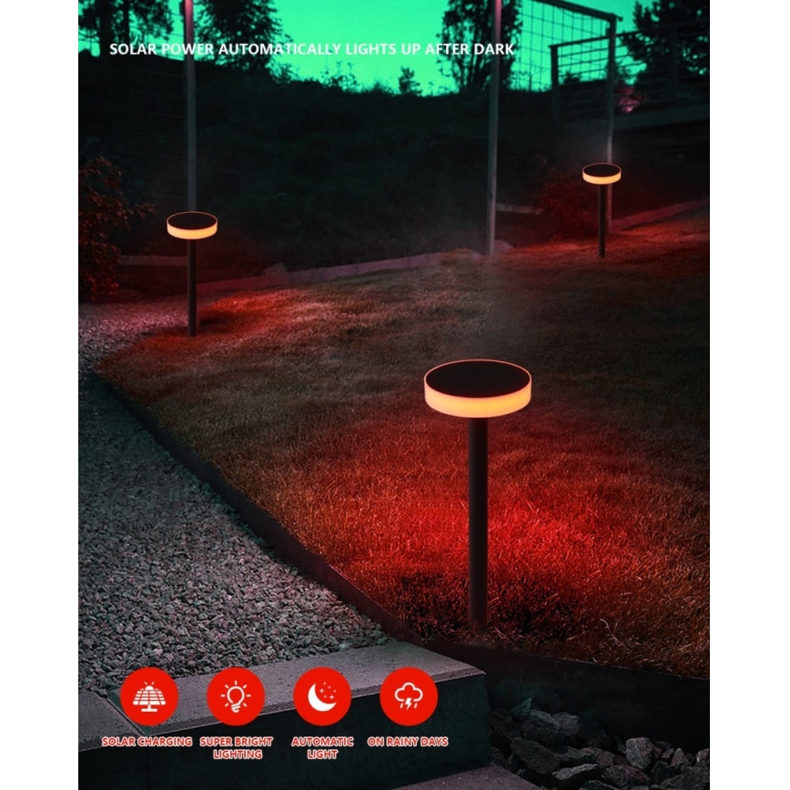 Immax NEO 07910L - LED RGB Iluminação solar com regulação e sensor NEO LITE LED/1W/5V redondo IP54 Tuya