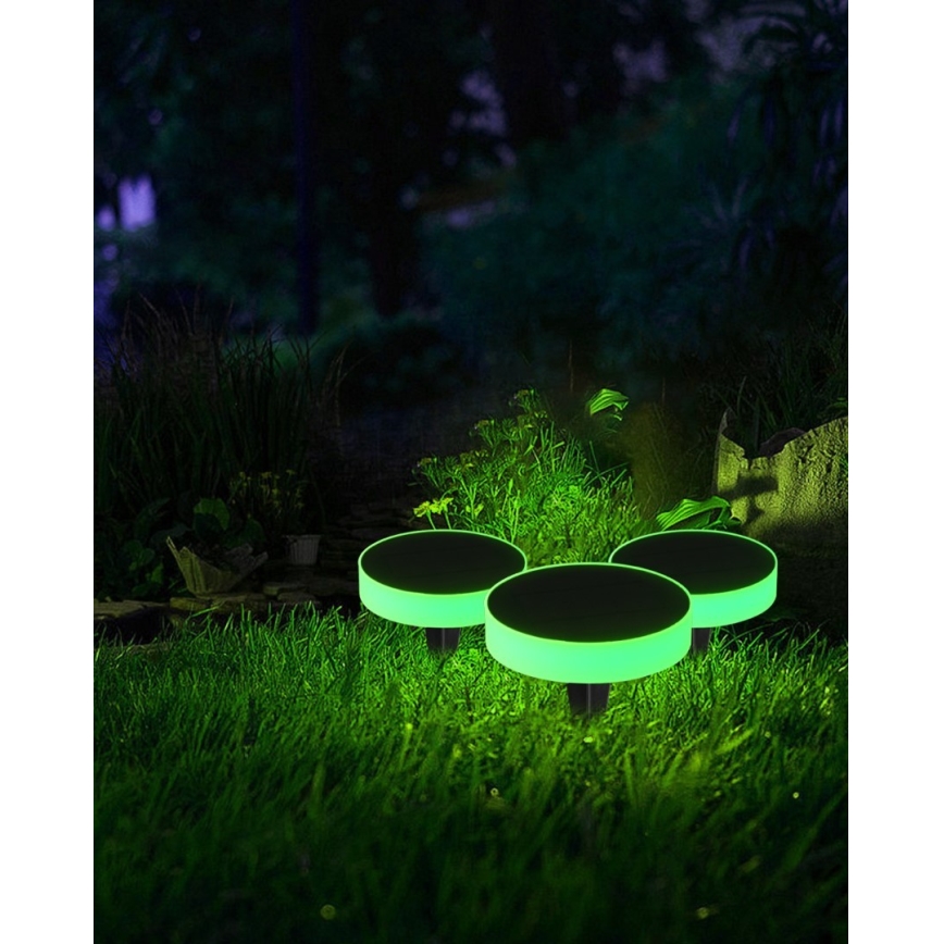 Immax NEO 07910L - LED RGB Iluminação solar com regulação e sensor NEO LITE LED/1W/5V redondo IP54 Tuya