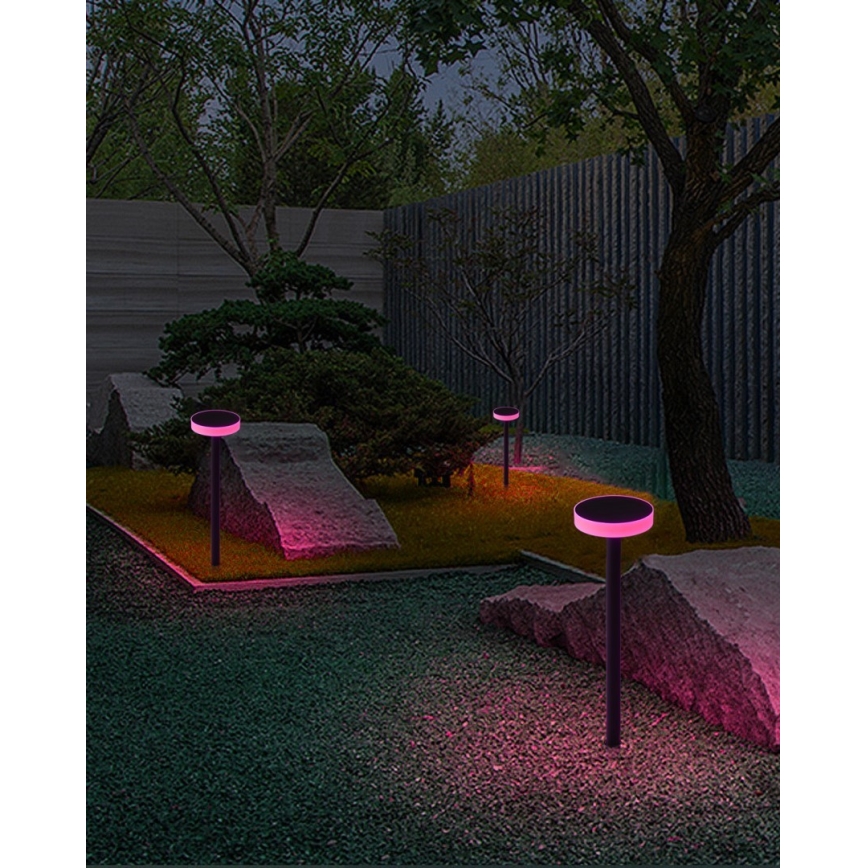 Immax NEO 07910L - LED RGB Iluminação solar com regulação e sensor NEO LITE LED/1W/5V redondo IP54 Tuya